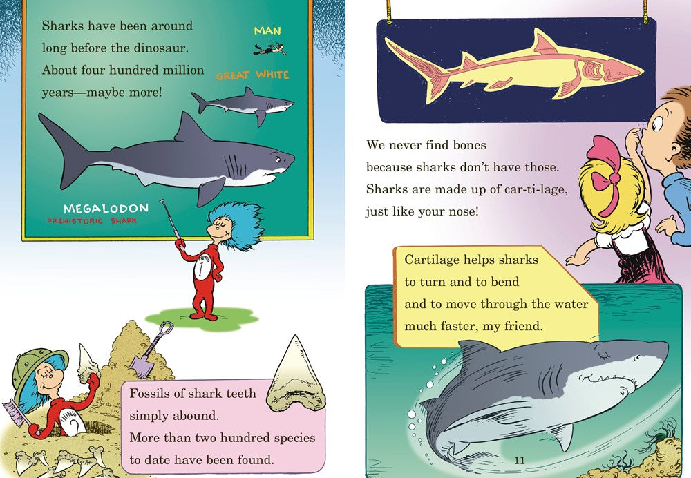 Hark! A Shark! All About Sharks (The Cat in the Hat's Learning Library)