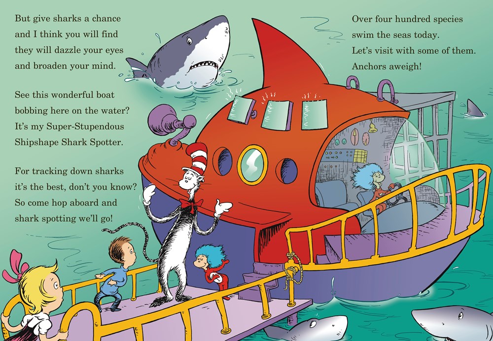 Hark! A Shark! All About Sharks (The Cat in the Hat's Learning Library)