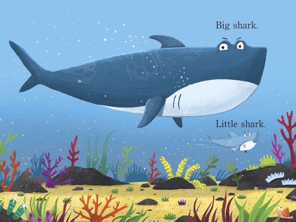 Big Shark, Little Shark (Step into Reading)