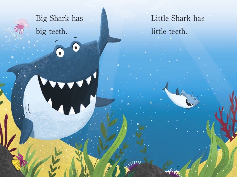 Big Shark, Little Shark (Step into Reading)