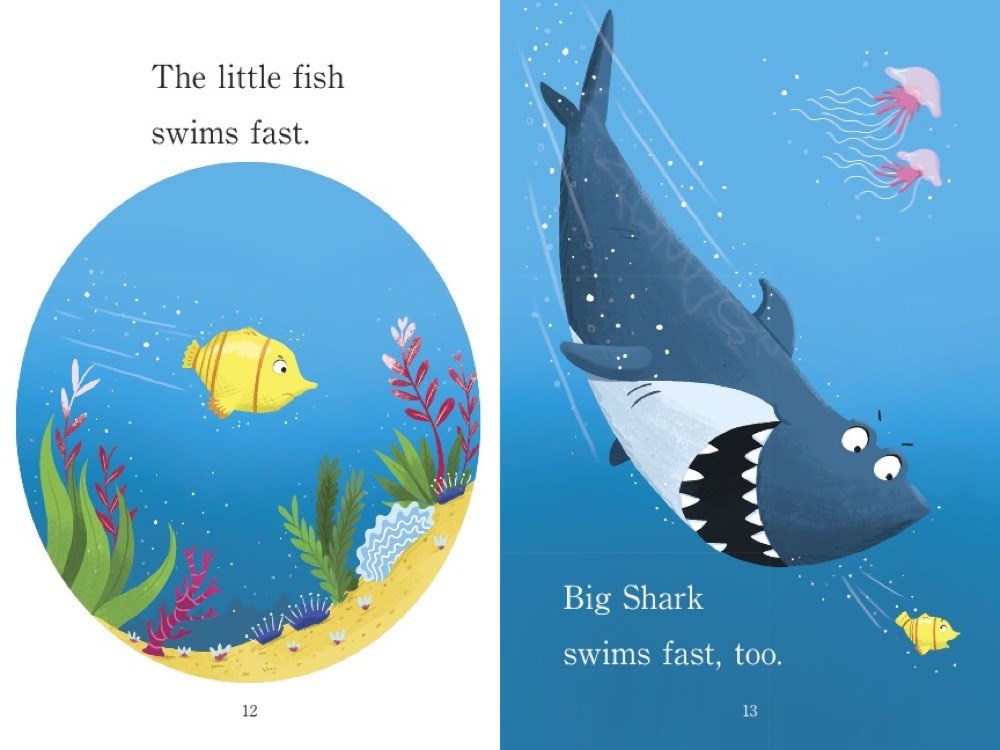 Big Shark, Little Shark (Step into Reading)