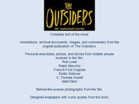 The Outsiders 50th Anniversary Edition