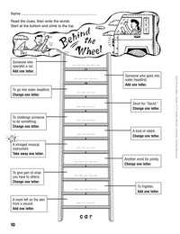 Daily Word Ladders: Grades 4-6: 100 Reproducible Word Study Lessons That Help Kids Boost Reading, Vocabulary, Spelling & Phonics Skills--Independently!