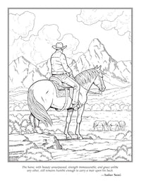 The Horse Lovers' Coloring Book (Dover Animal Coloring Books)