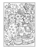Creative Haven It's a Cat's World! Coloring Book (Adult Coloring Books: Pets)