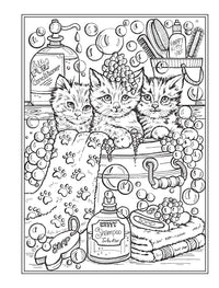 Creative Haven It's a Cat's World! Coloring Book (Adult Coloring Books: Pets)
