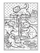 Creative Haven It's a Cat's World! Coloring Book (Adult Coloring Books: Pets)