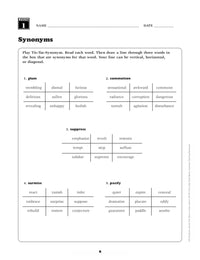 240 Vocabulary Words Kids Need to Know: Grade 6