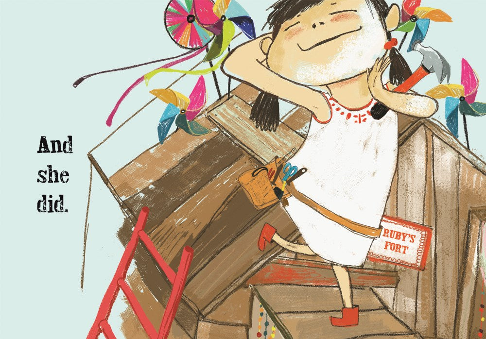 The Little Red Fort (Little Ruby's Big Ideas)