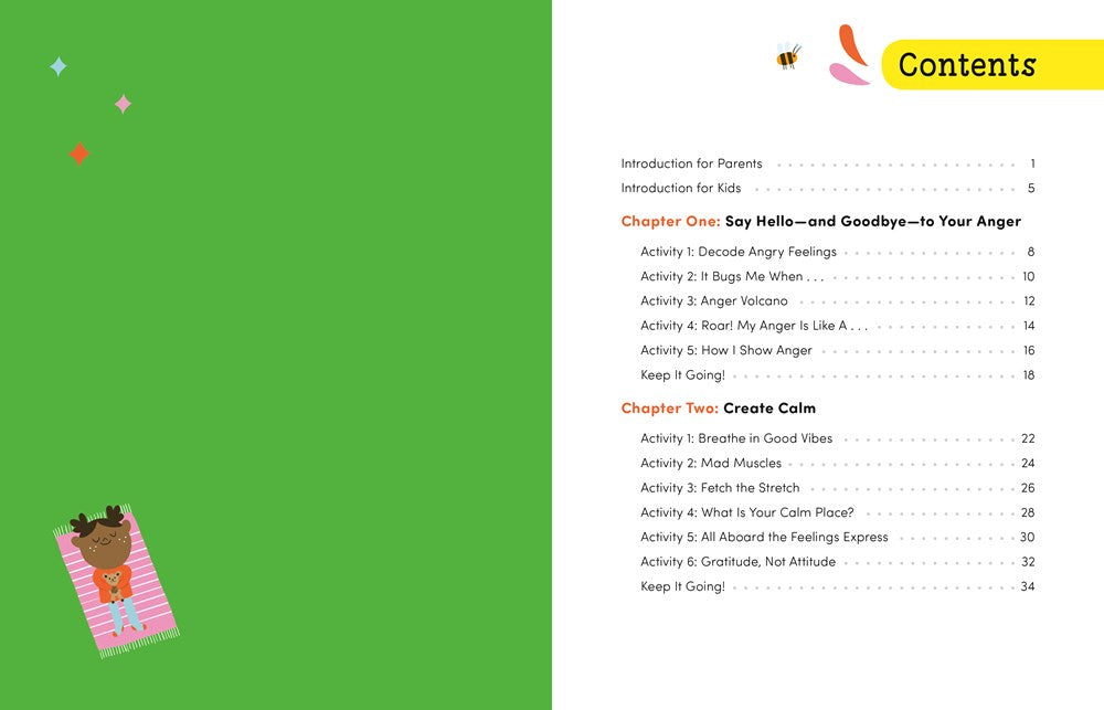 Anger Management Skills Workbook for Kids: 40 Awesome Activities to Help Children Calm Down, Cope, and Regain Control