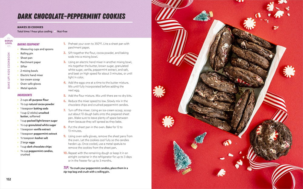 Bake Up! Kids Cookbook: Go from Beginner to Pro with Recipes and Essential Techniques