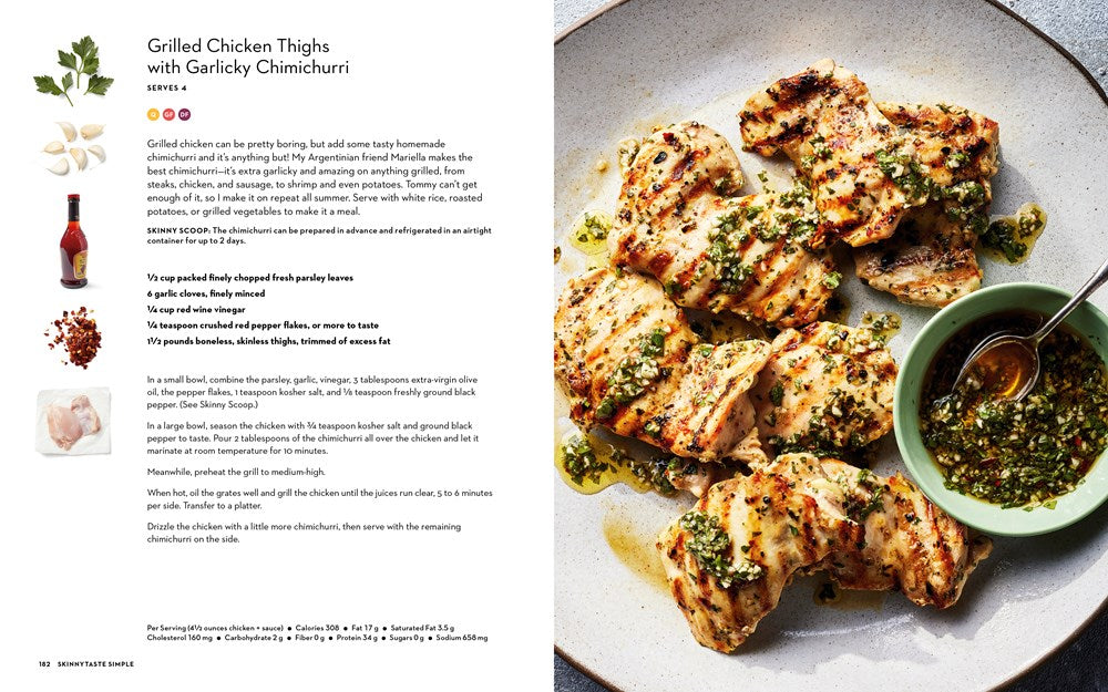 Skinnytaste Simple: Easy, Healthy Recipes with 7 Ingredients or Fewer: A Cookbook