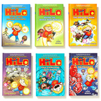 Hilo: The Great Big Box (Books 1-6): (A Graphic Novel Boxed Set)