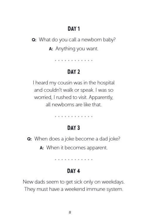 New Dad, Same Bad Jokes: A Dad Joke a Day for That First Sleepless Year
