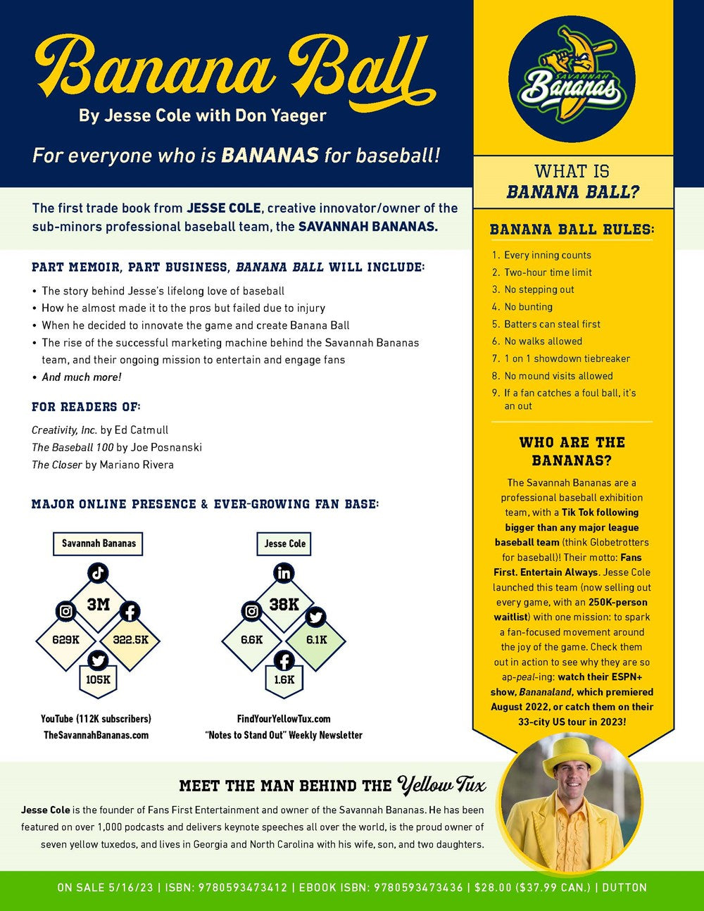 Banana Ball: The Unbelievably True Story of the Savannah Bananas