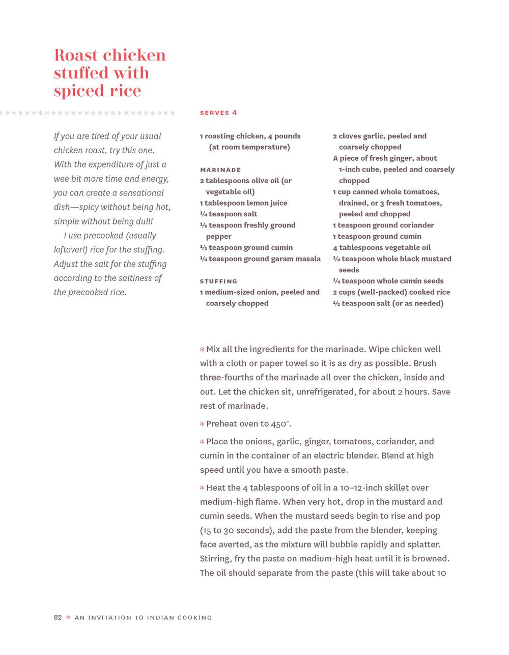 An Invitation to Indian Cooking: 50th Anniversary Edition: A Cookbook
