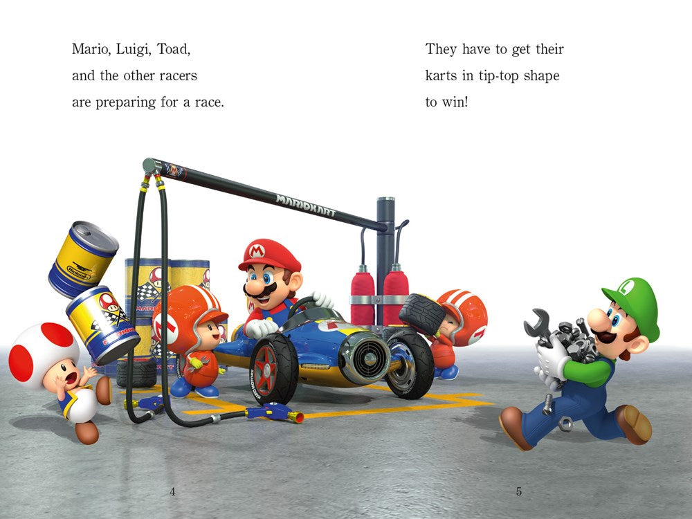 Mario Kart: Off to the Races! (Nintendo(r) Mario Kart) (Step into Reading)