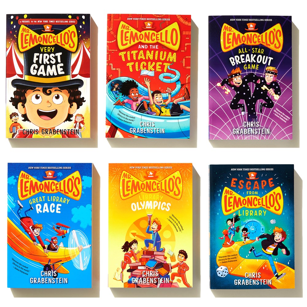 Mr. Lemoncello's Greatest Box Set on Earth: 6 Books! (Mr. Lemoncello's Library)