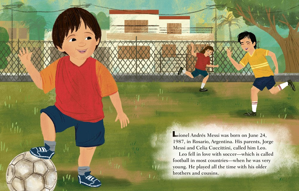 Lionel Messi A Little Golden Book Biography