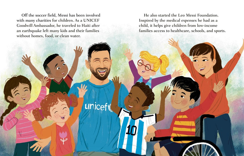 Lionel Messi A Little Golden Book Biography