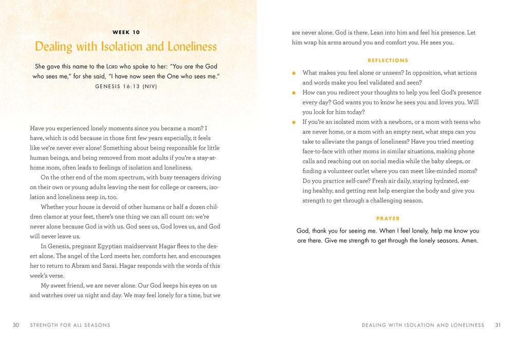 Strength for All Seasons: A Mom's Devotional of Powerful Verses and Prayers