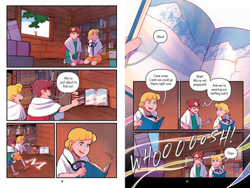 Sunset of the Sabertooth Graphic Novel (Magic Tree House Graphic Novels)