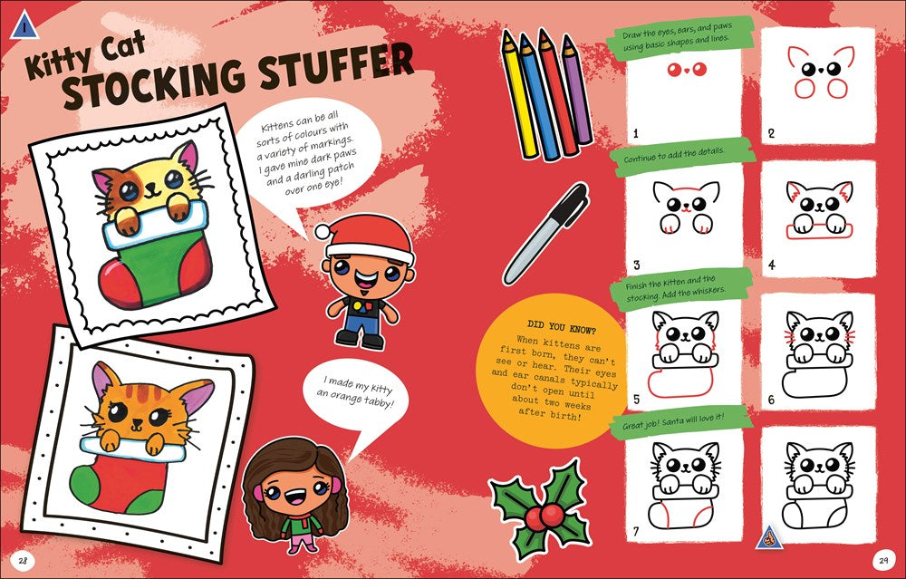 Draw with Art for Kids Hub Christmas