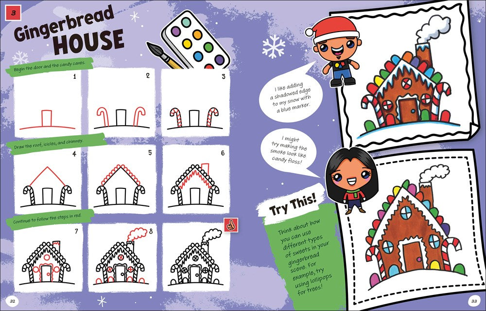 Draw with Art for Kids Hub Christmas