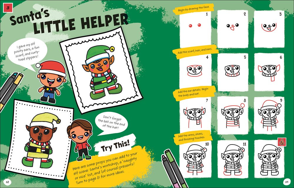 Draw with Art for Kids Hub Christmas