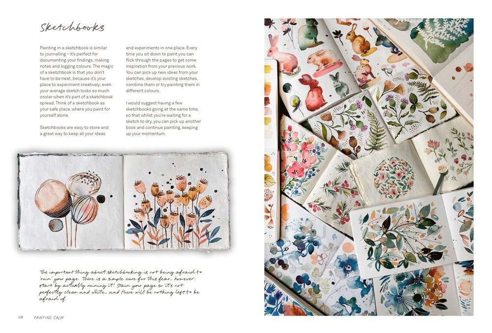 Painting Calm: Connect to nature through the art of watercolour