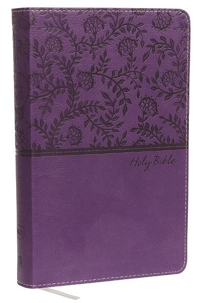 NKJV, Deluxe Gift Bible, Leathersoft, Purple, Red Letter, Comfort Print: Holy Bible, New King James Version