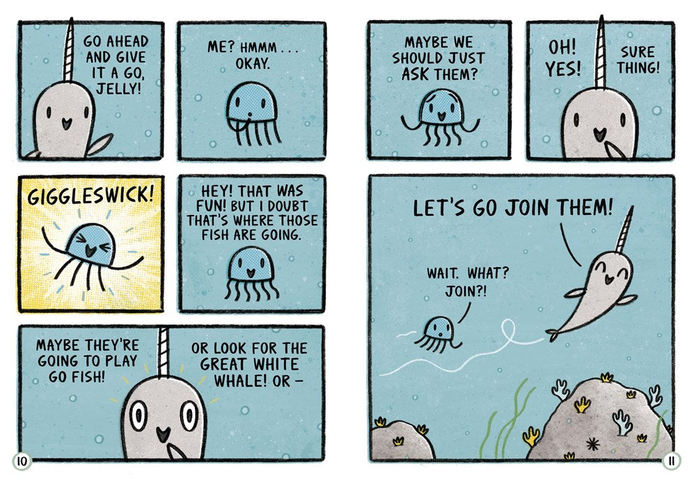 Narwhal's School of Awesomeness (A Narwhal and Jelly Book #6)