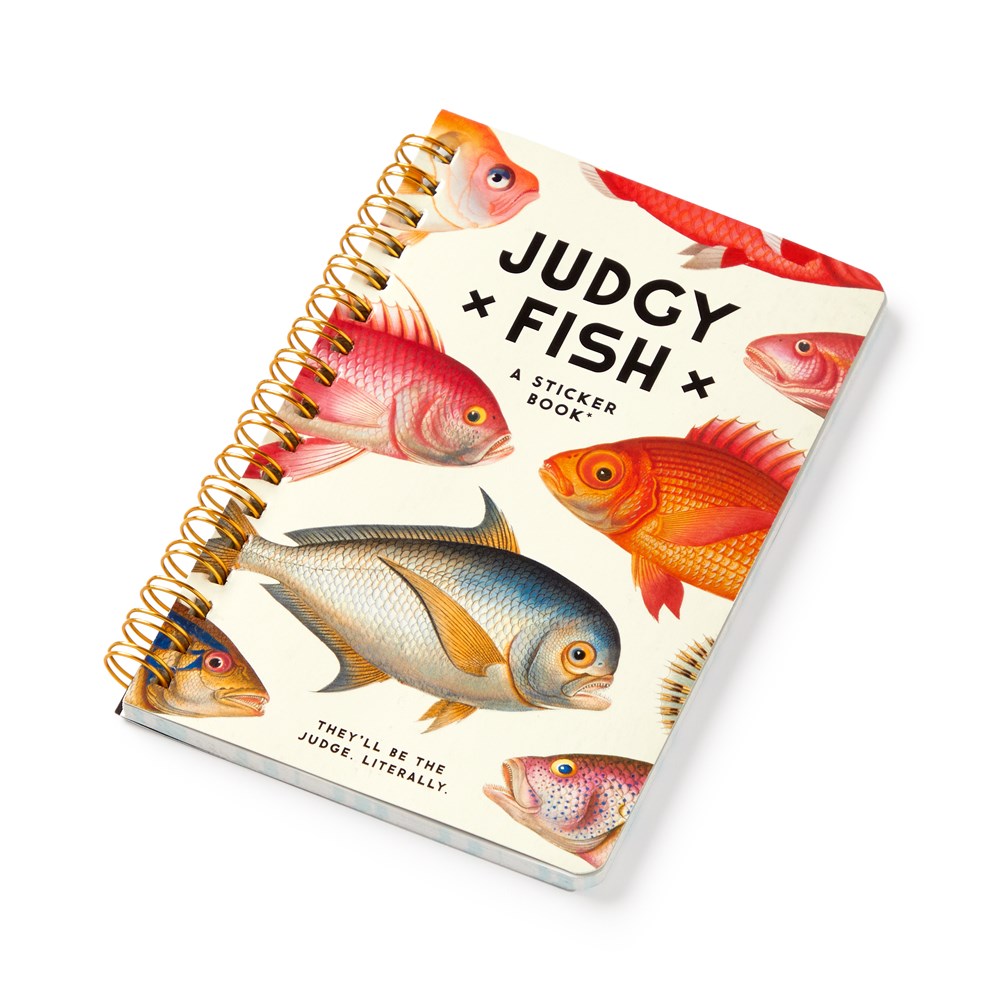 Judgy Fish Sticker Book (A Brass Monkey Sticker Book)