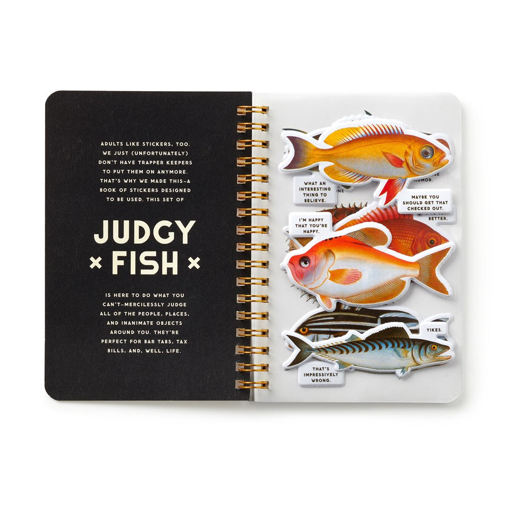 Judgy Fish Sticker Book (A Brass Monkey Sticker Book)