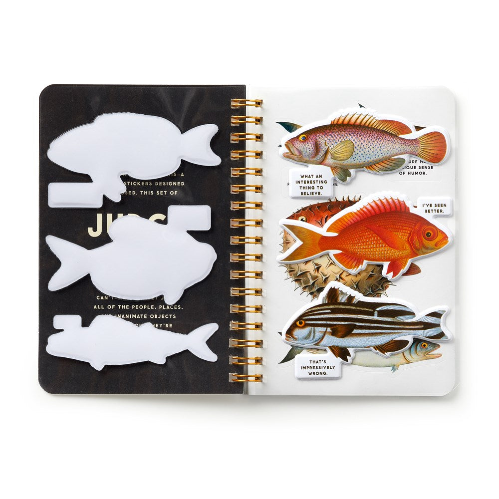 Judgy Fish Sticker Book (A Brass Monkey Sticker Book)