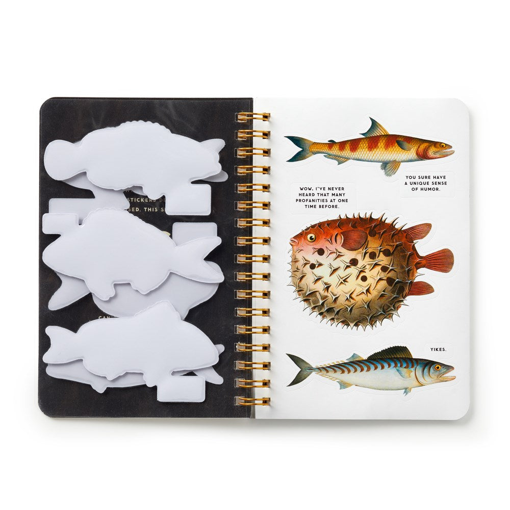 Judgy Fish Sticker Book (A Brass Monkey Sticker Book)