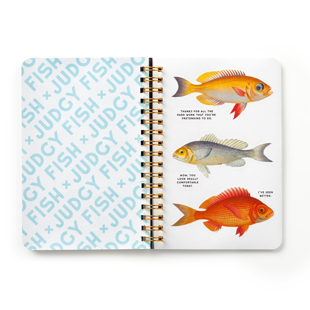 Judgy Fish Sticker Book (A Brass Monkey Sticker Book)