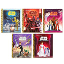 Star Wars: I Am a...Little Golden Book Library -- 5 Little Golden Books: I Am a Pilot; I Am a Jedi; I Am a Sith; I Am a Droid; I Am a Princess