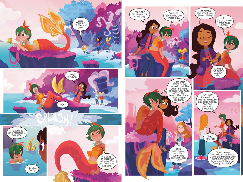 Mystery at Mermaid Lagoon (Disney The Never Girls: Graphic Novel #1)