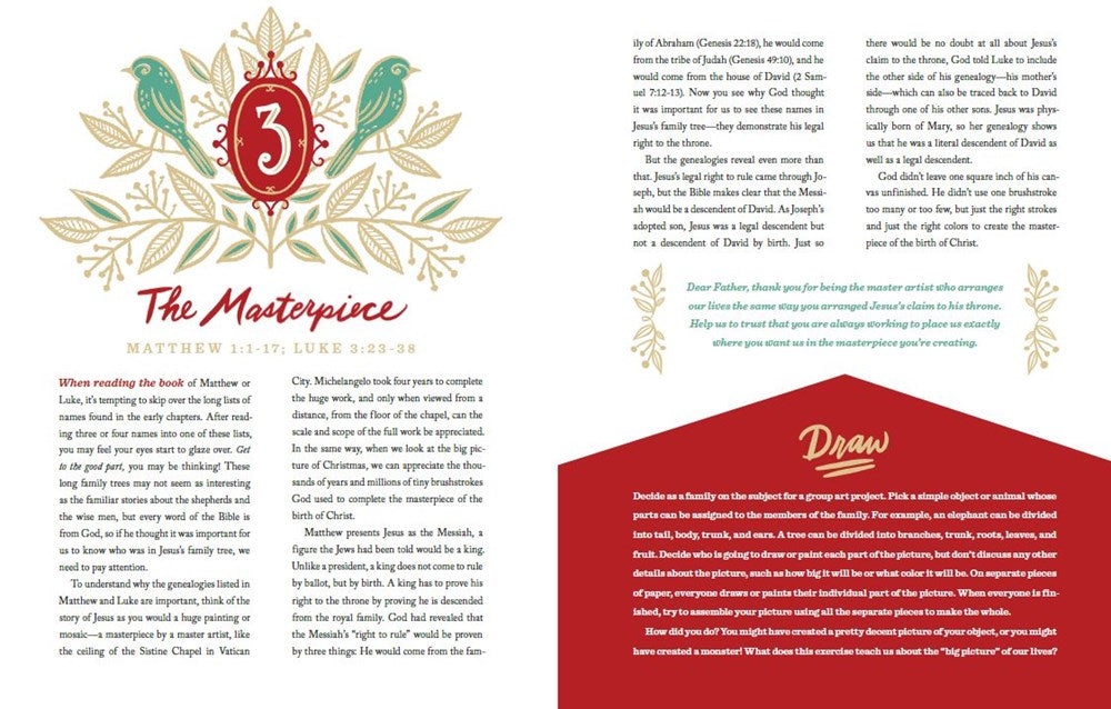 The 25 Days of Christmas: A Family Devotional to Help You Celebrate Jesus