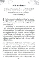 One-Minute Prayers for Women with Cancer