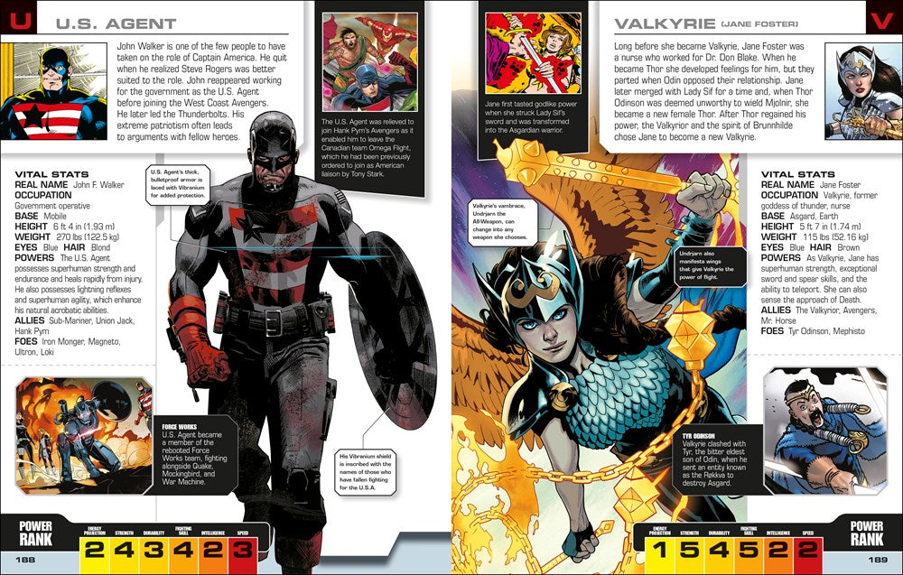 Marvel Avengers The Ultimate Character Guide New Edition