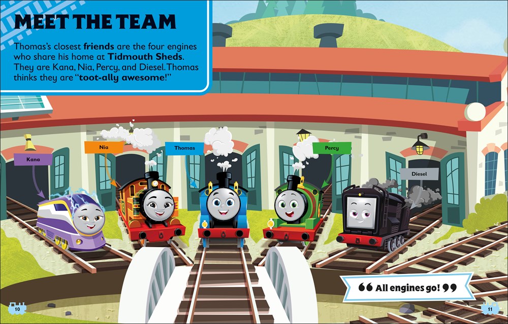 Thomas and Friends Meet the Engines: An Encyclopedia of the Thomas and Friends Characters