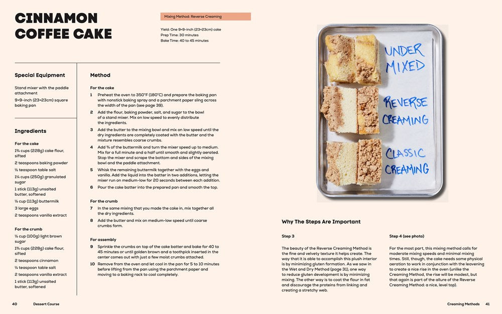 Dessert Course: Lessons in the Whys and Hows of Baking