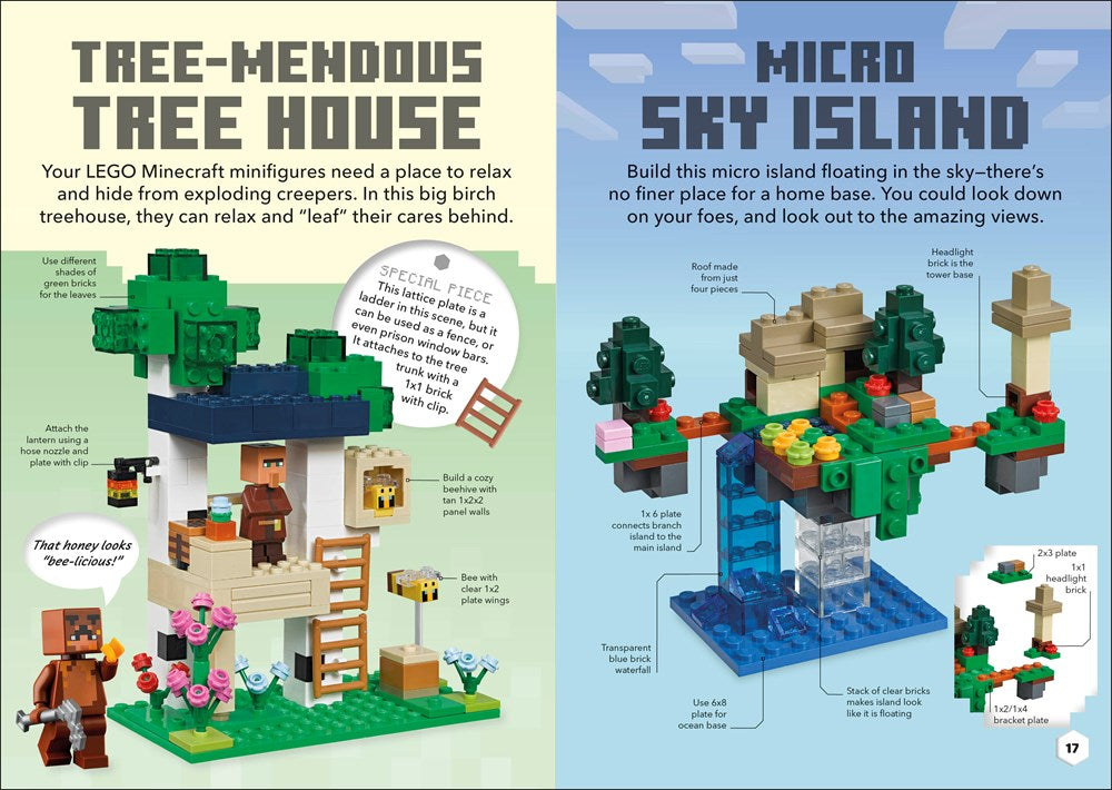 LEGO Minecraft Ideas: With Exclusive Mini Model (Lego Ideas)