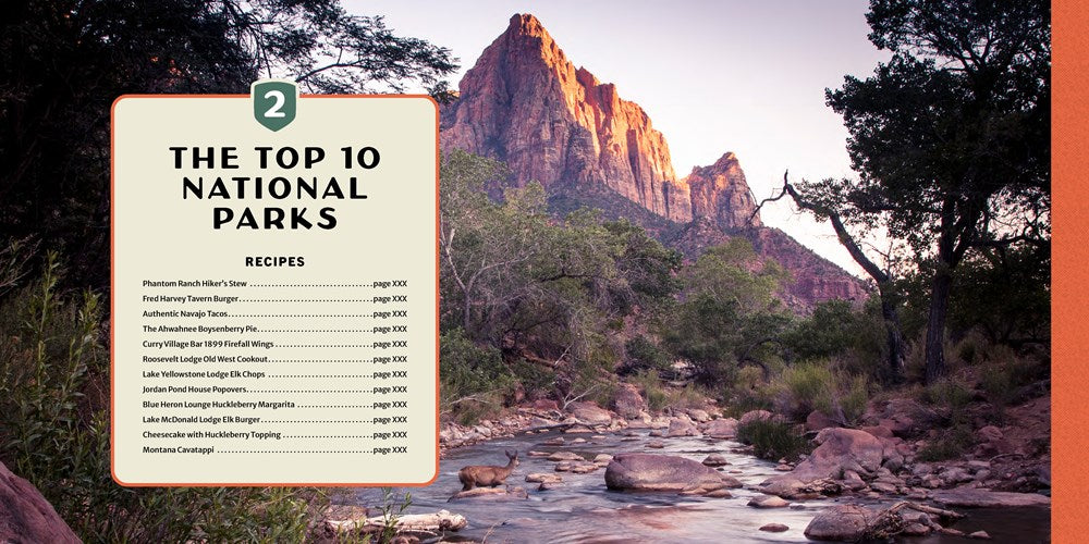 The National Parks Cookbook: The Best Recipes from (and Inspired by) America's National Parks (Great Outdoor Cooking)