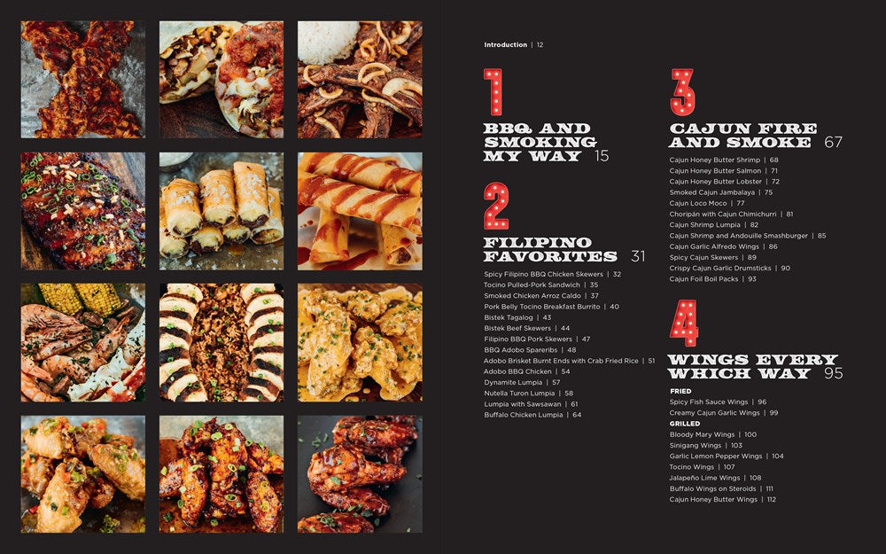 Backyard BBQ with Fire and Spice: Filipino- and Cajun-Inspired Recipes for the Smoker and Grill
