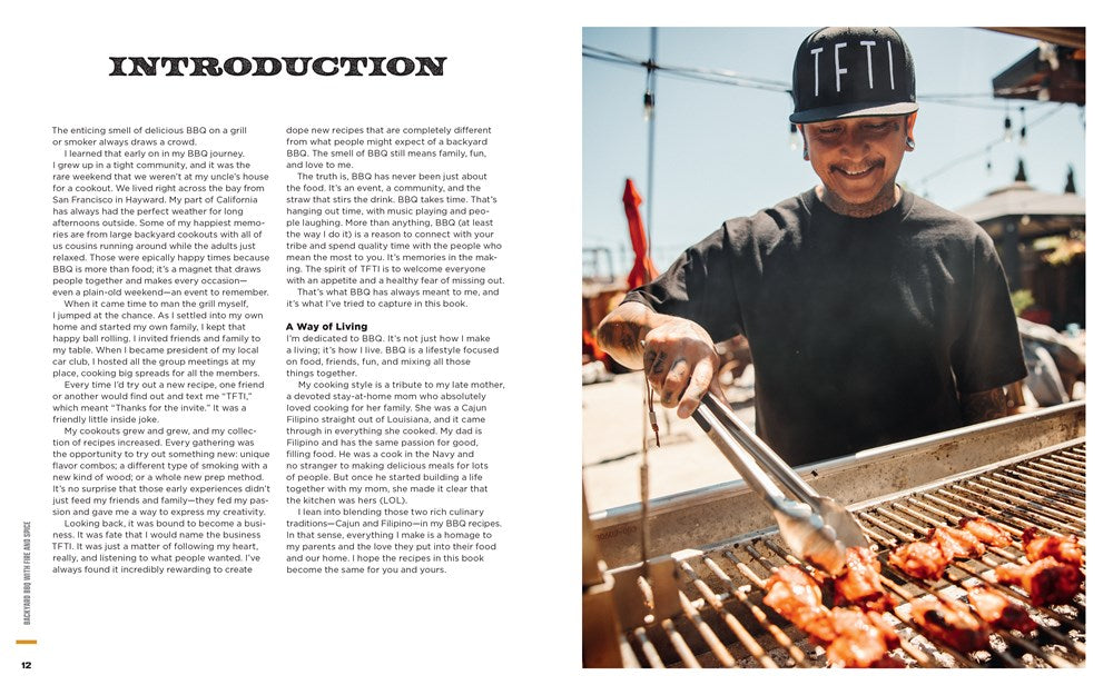Backyard BBQ with Fire and Spice: Filipino- and Cajun-Inspired Recipes for the Smoker and Grill