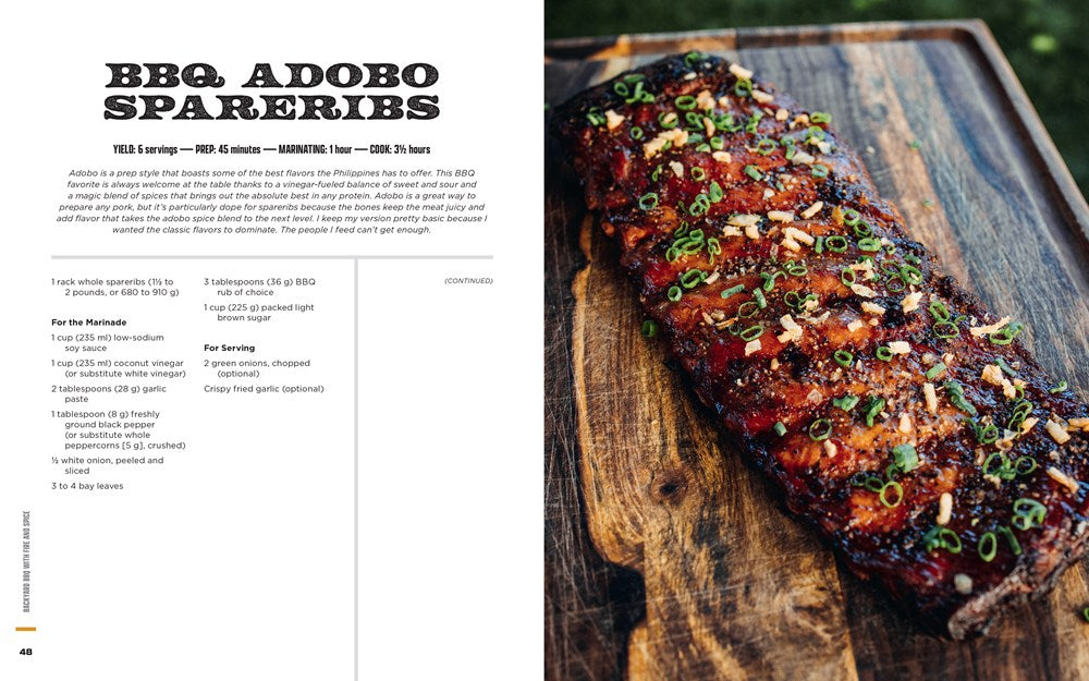 Backyard BBQ with Fire and Spice: Filipino- and Cajun-Inspired Recipes for the Smoker and Grill