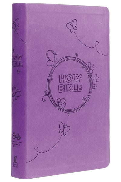 ICB, Holy Bible, Leathersoft, Purple: International Children's Bible